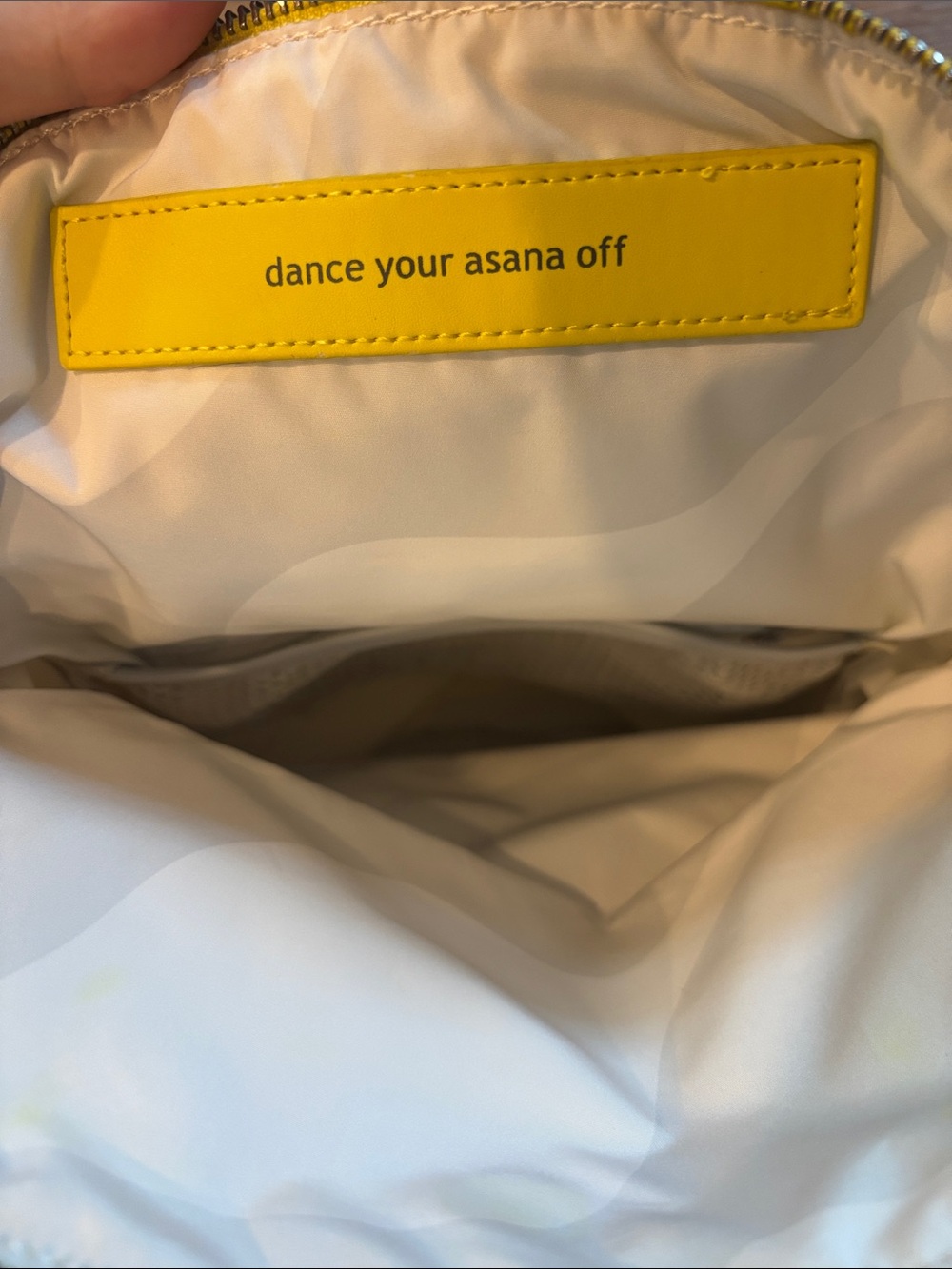 lululemon athletica Yellow Nylon Crossbody Bag - Picture 5 of 9